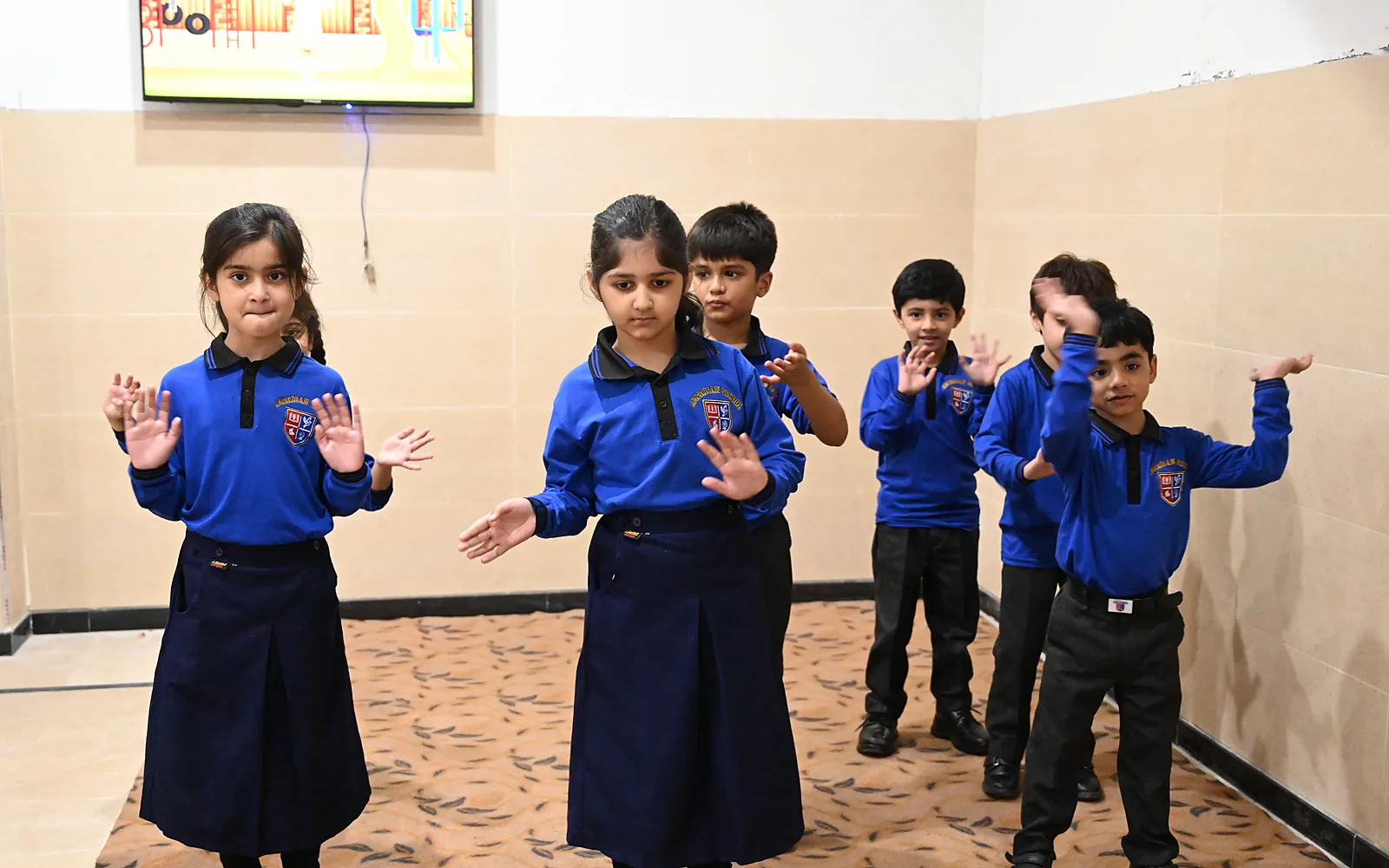 Pre-Secondary students at American School of A.I.
